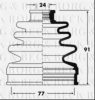 BORG & BECK BCB2840 Bellow, driveshaft